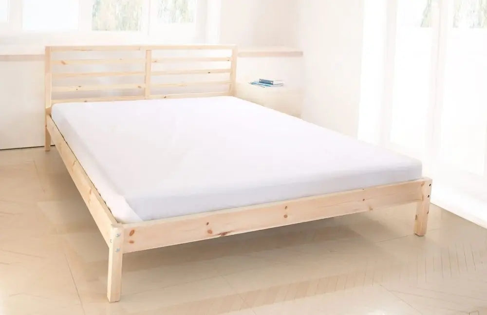 EMBROIDERED bedding with a sheet 160 x 200 WHITE Material cotton