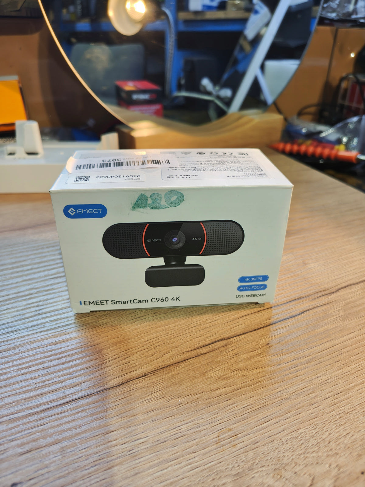 EMEET C960 4K Webcam with Lens Cover and Microphone Packaging status original