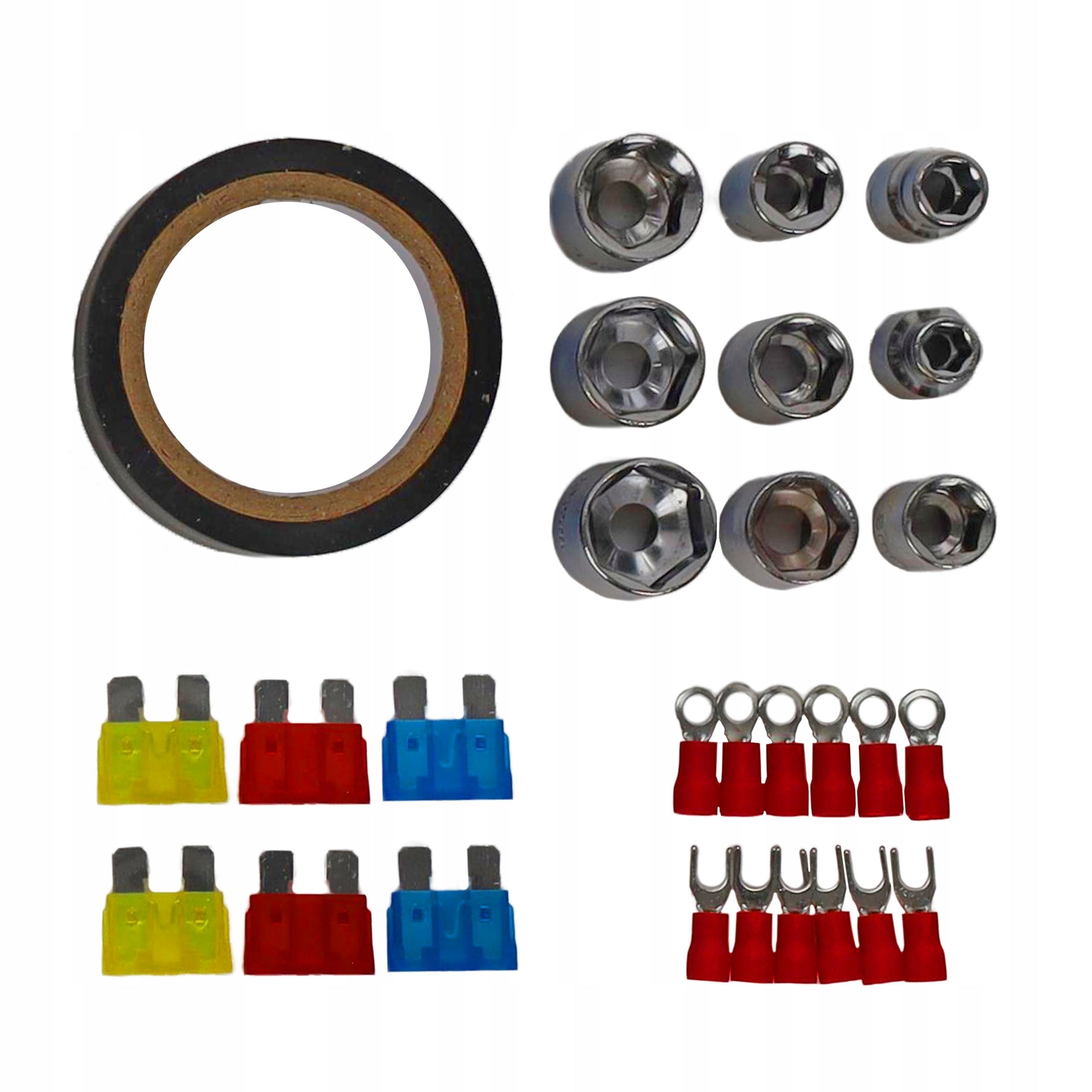 EMERGENCY CAR STARTER CABLES SCREWDRIVERS FUSES Product weight with unit packaging 1.5 kg
