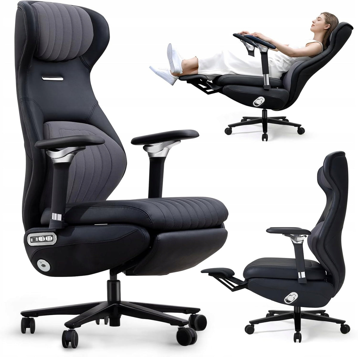 EMIAH Ergonomic Boss Chair, 8D J780 Electric Office Chair