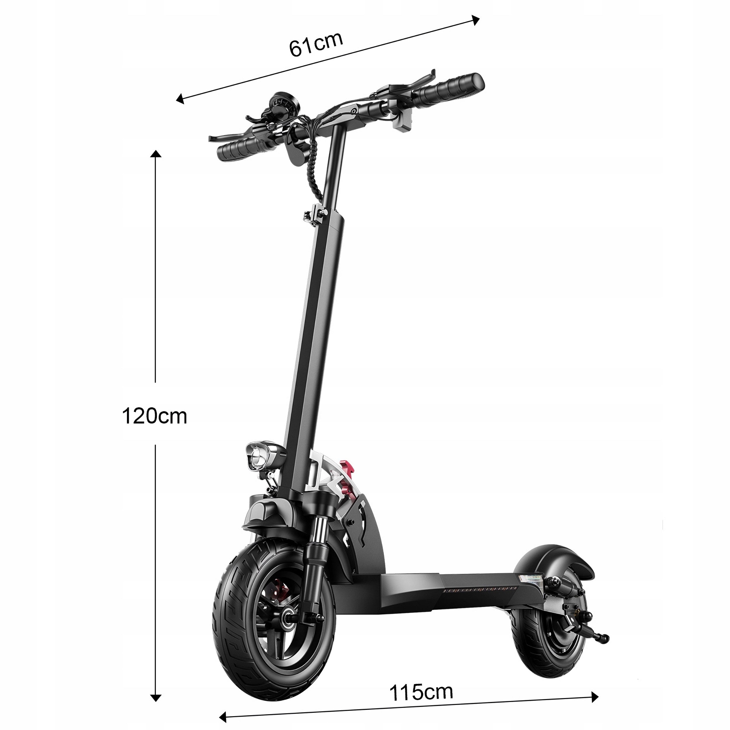 EMOKO HVD-3 Foldable Electric Scooter for Adults, 800W 48V 15Ah 50 km Range Model EMOKO HVD-3