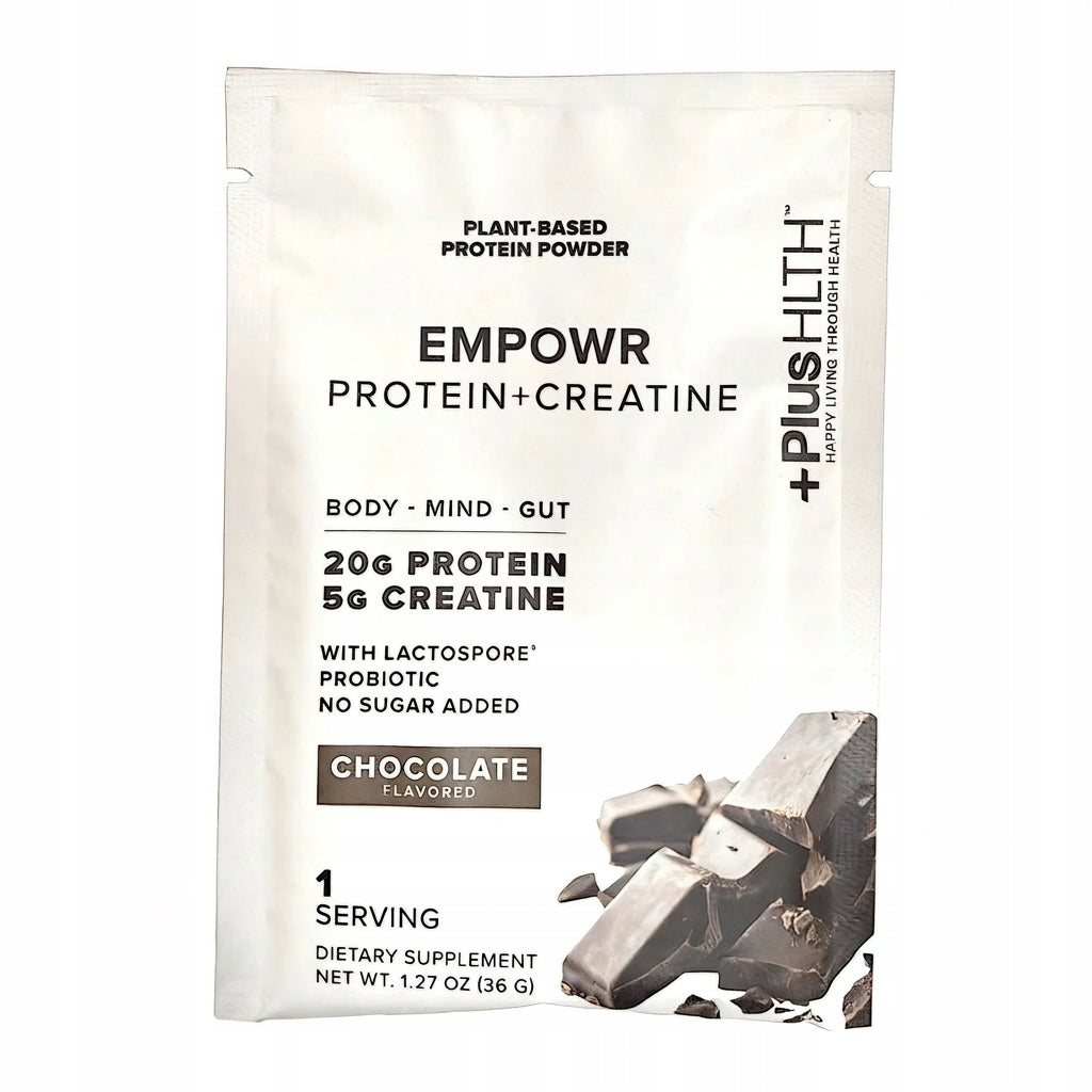 EMPOWR Chocolate Flavoured Plant Protein with Creatine and Probiotics 36g