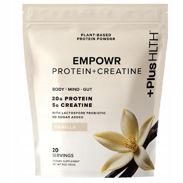 EMPOWR Vanilla Flavoured Plant Protein with Creatine and Probiotics 720 g