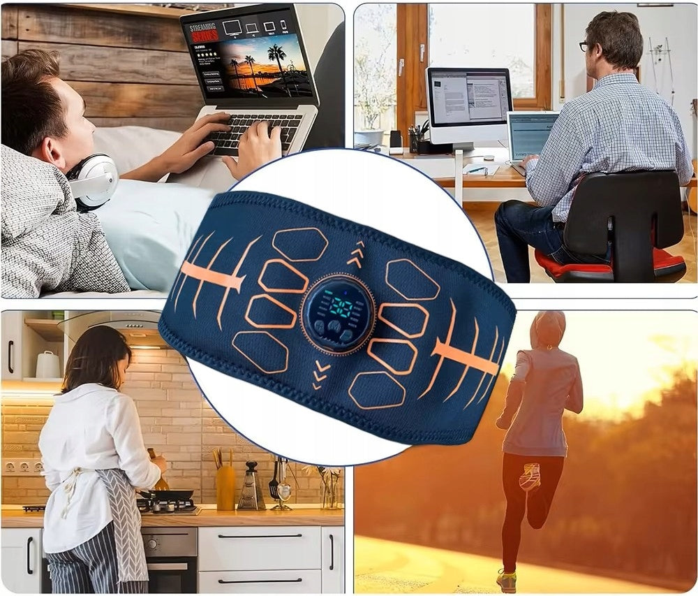 EMS Belt for USB-C Belly – Electric ABS Muscle Stimulator Manufacturer code QTQ136-ABSBELT