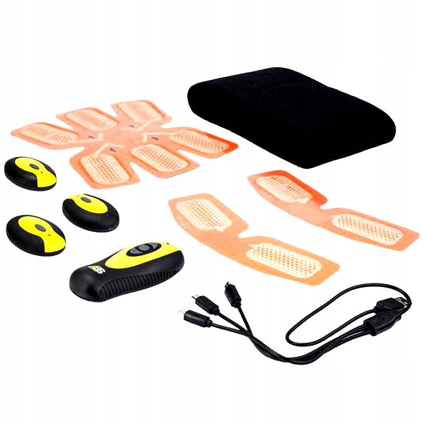 EMS MUSCLE ELECTROSTIMULATOR BUTTOCKS HIPS 3in1 Color yellow