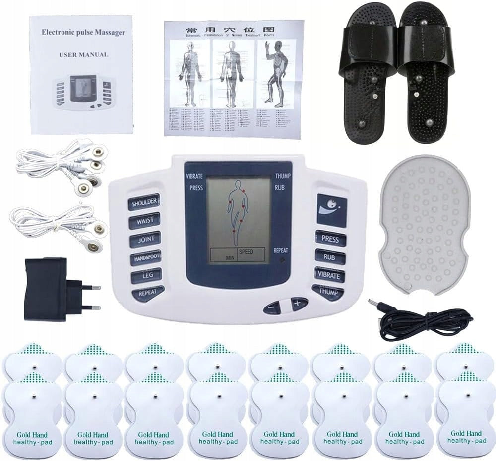 EMS/TENS ELECTROSTIMULATOR FOR MUSCLE MASSAGE AND STIMULATION