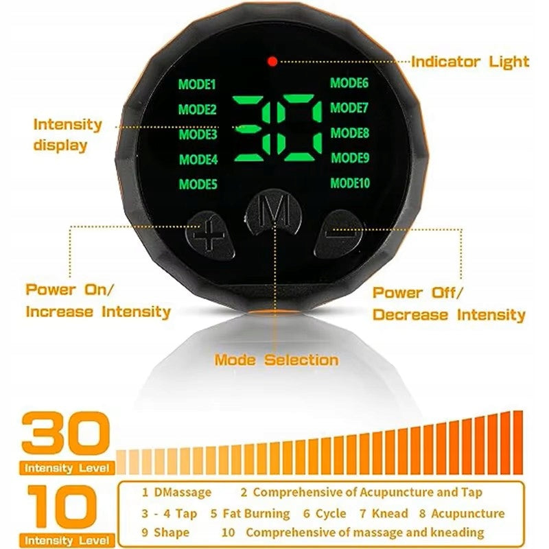 EMS USB Abdominal Exercise Belt – ABS Muscle Stimulator