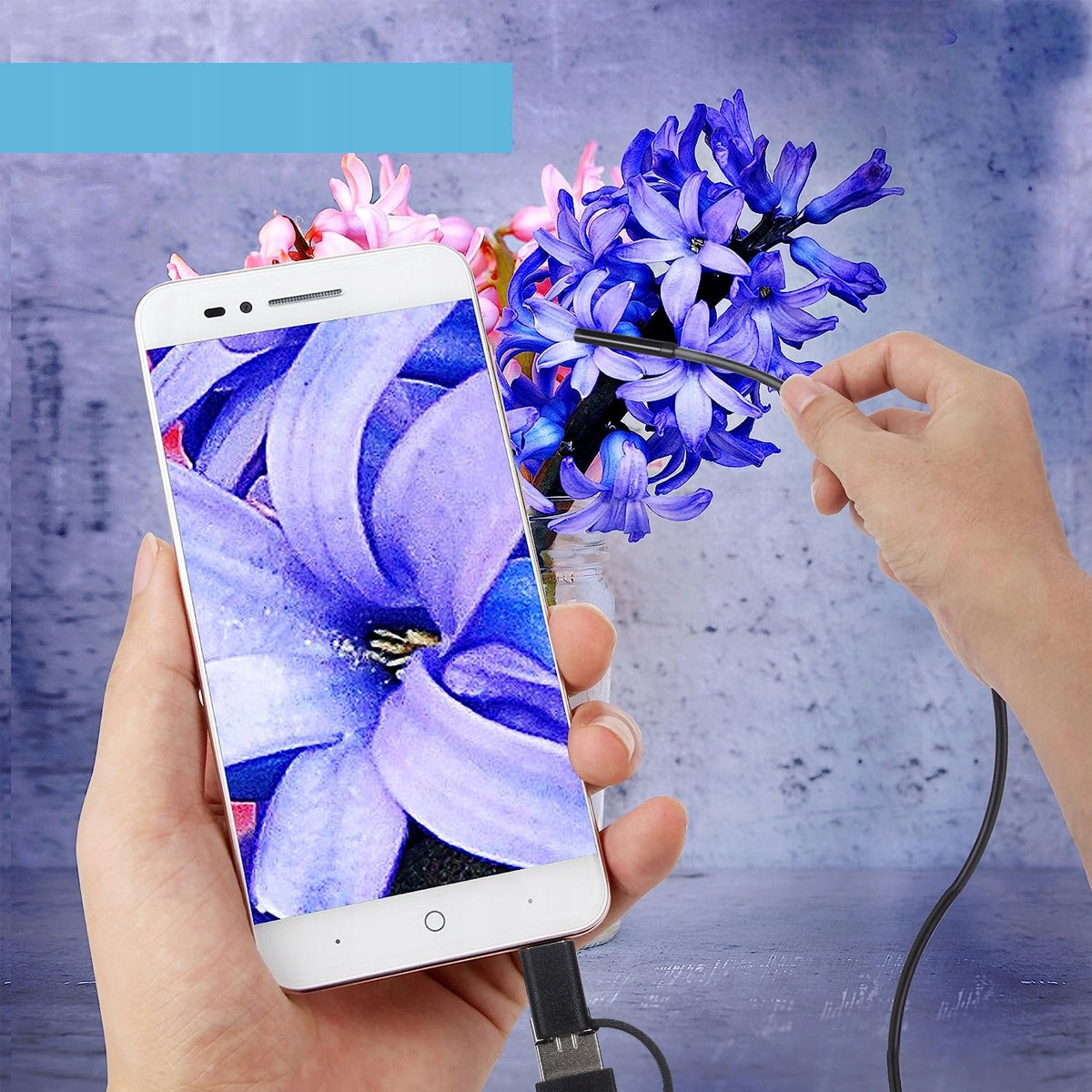 ENDOSCOPE INSPECTION CAMERA 5,5mm 2m USB-C FOR ANDROID LED PHONE Brand no brand