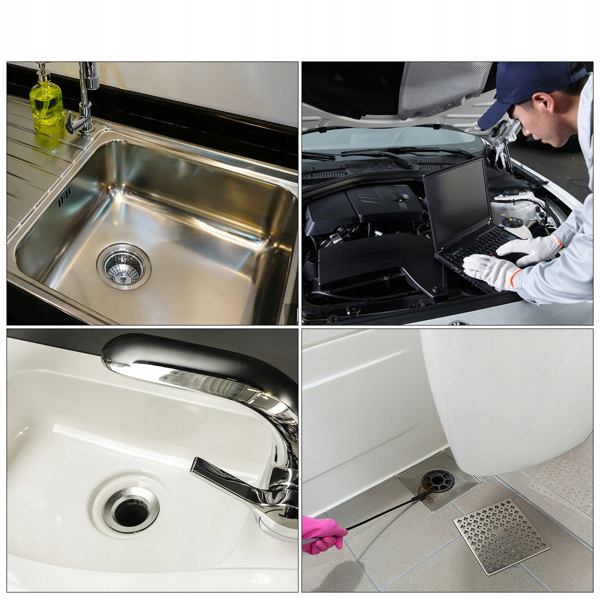 ENDOSCOPE INSPECTION CAMERA 5,5mm 2m USB-C FOR ANDROID LED PHONE Manufacturer code 4069824047314