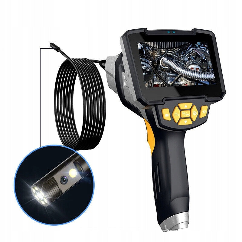 ENDOSCOPE INSPECTION CAMERA DUO DUAL 2 CAMERAS 2x FULLHD 1080p 4.3" 8mm 10m EAN (GTIN) 6977755400611