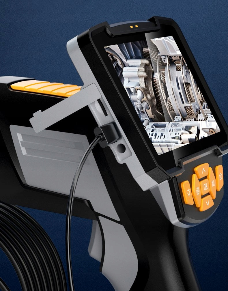 ENDOSCOPIC CAMERA INSPECTION SCREEN 4.3" HD32GB 8LED IP67 3.9mm 1m SUITCASE Brand Inskam