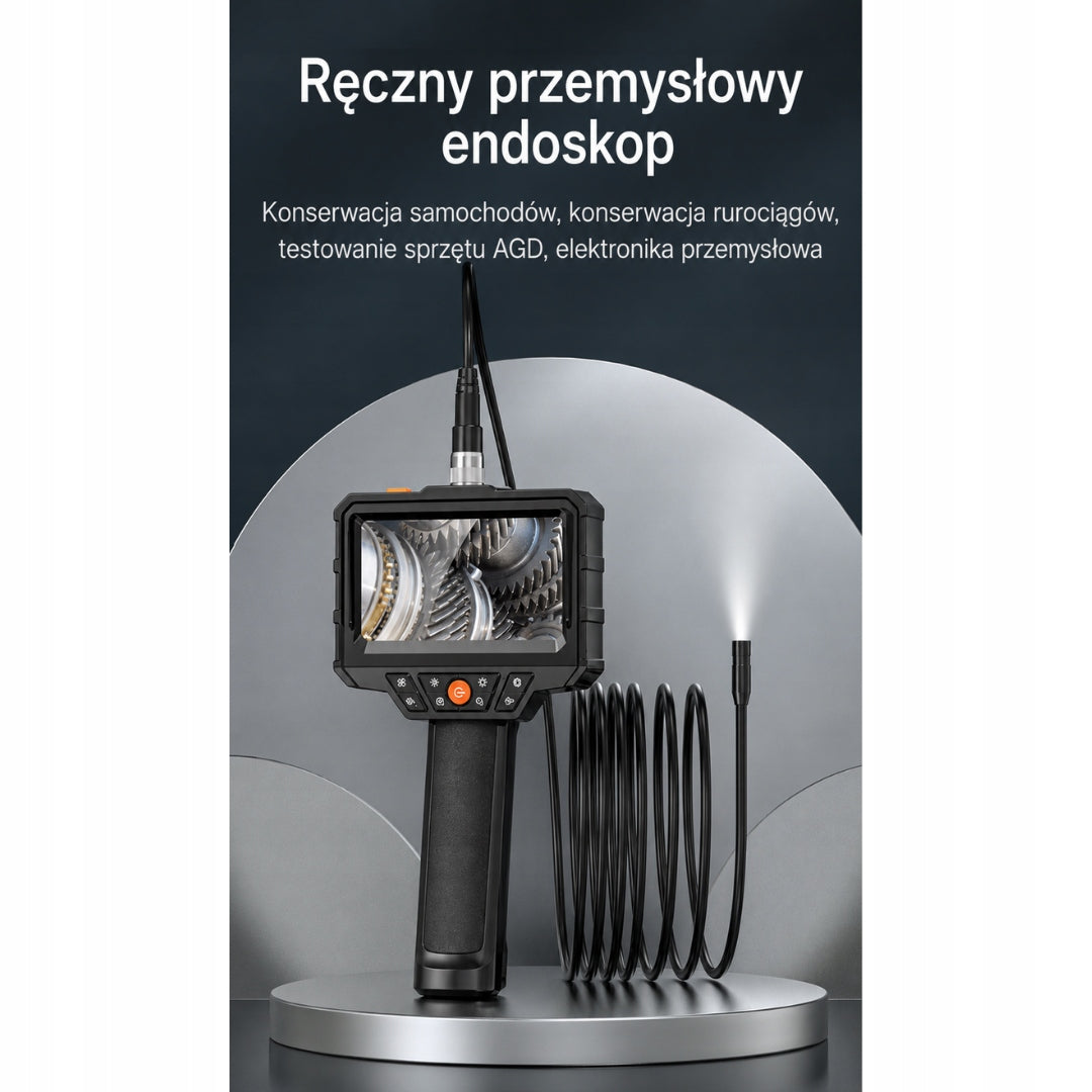 ENDOSCOPIC INSPECTION CAMERA 20 m BOROSCOPE IP67 LCD DISPLAY 4,3" Manufacturer code NH402