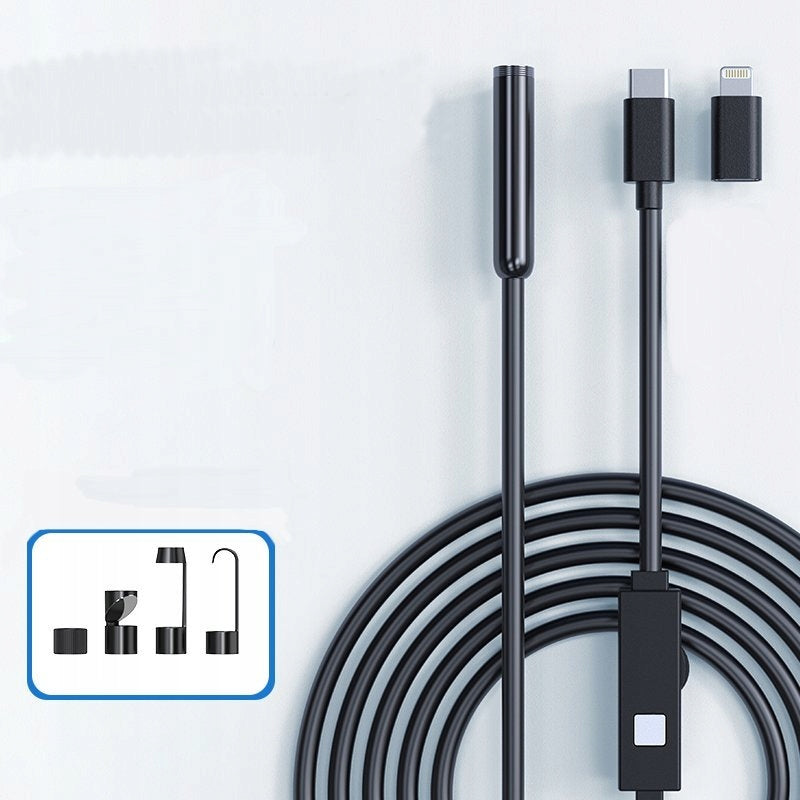 ENDOSKOP INSPECTION CAMERA 1920P HD FOR TEL Android iOS 9LED 5m 7.9mm IP67 Manufacturer code W400-B 7.9mm single lens