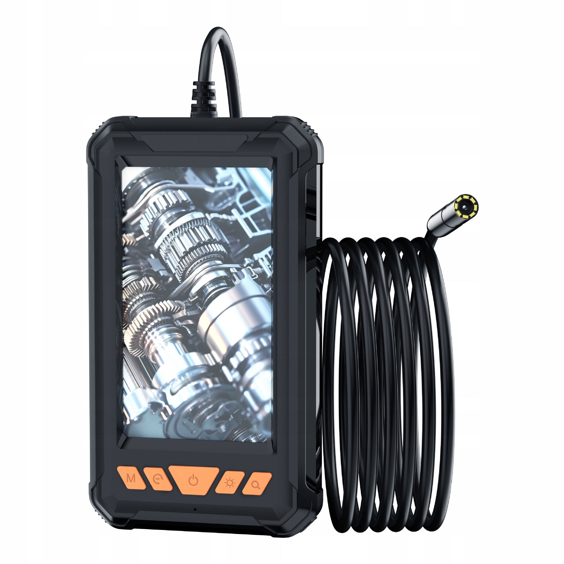 ENDOSKOP INSPECTION CAMERA SCREEN 4.3" LCD 5m 8 LED 8mm WATERPROOF Manufacturer code 29073309-1