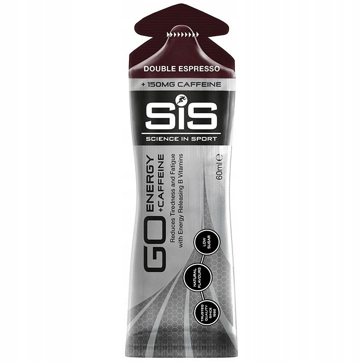 ENERGY+CAFFEINE ENERGY GEL 10x60ml | DOUBLE ESPRESSO Coffee Expiration date at least six months from the date of purchase