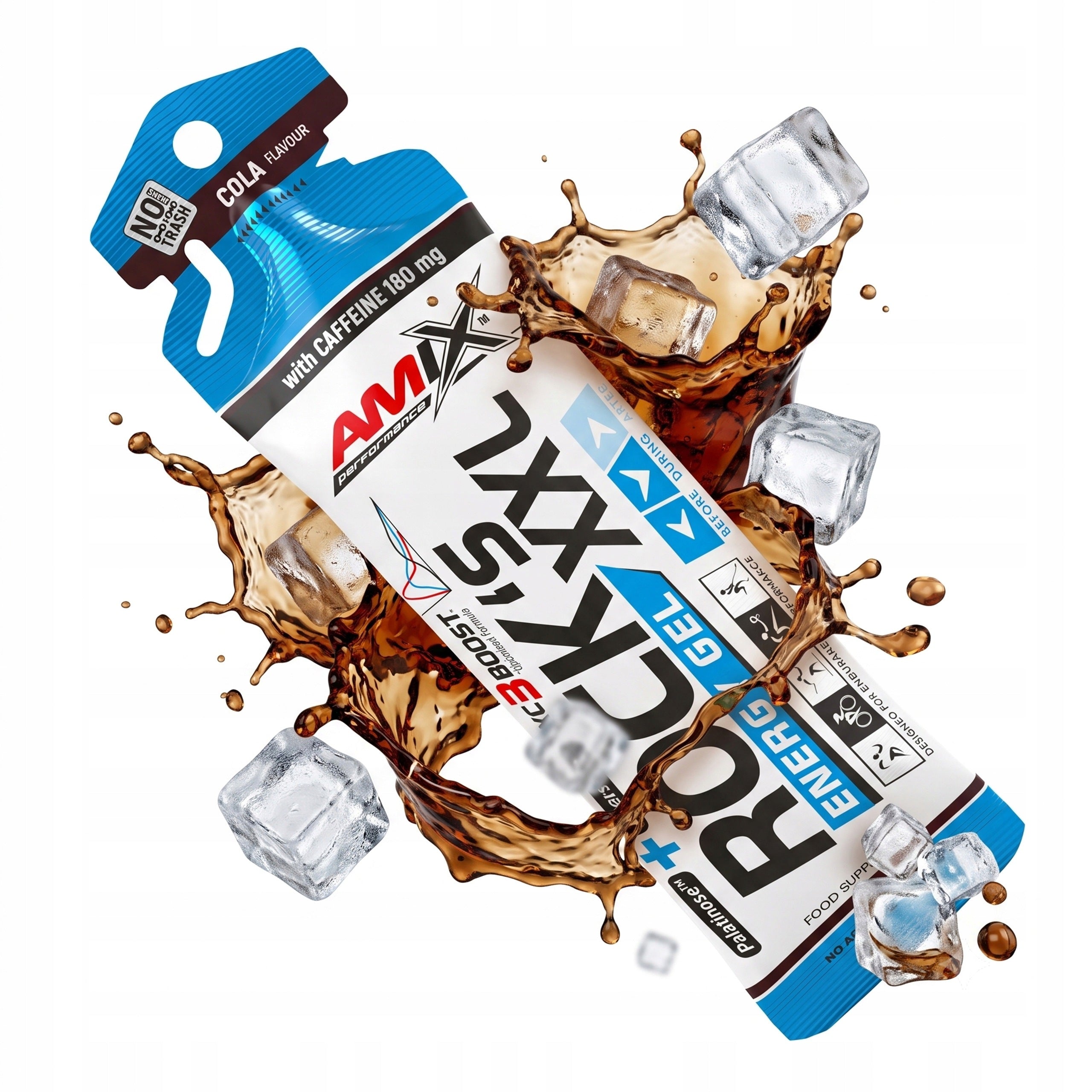 ENERGY GEL KOLA with caffeine strong stimulation gels Efficiency Energy Gel
