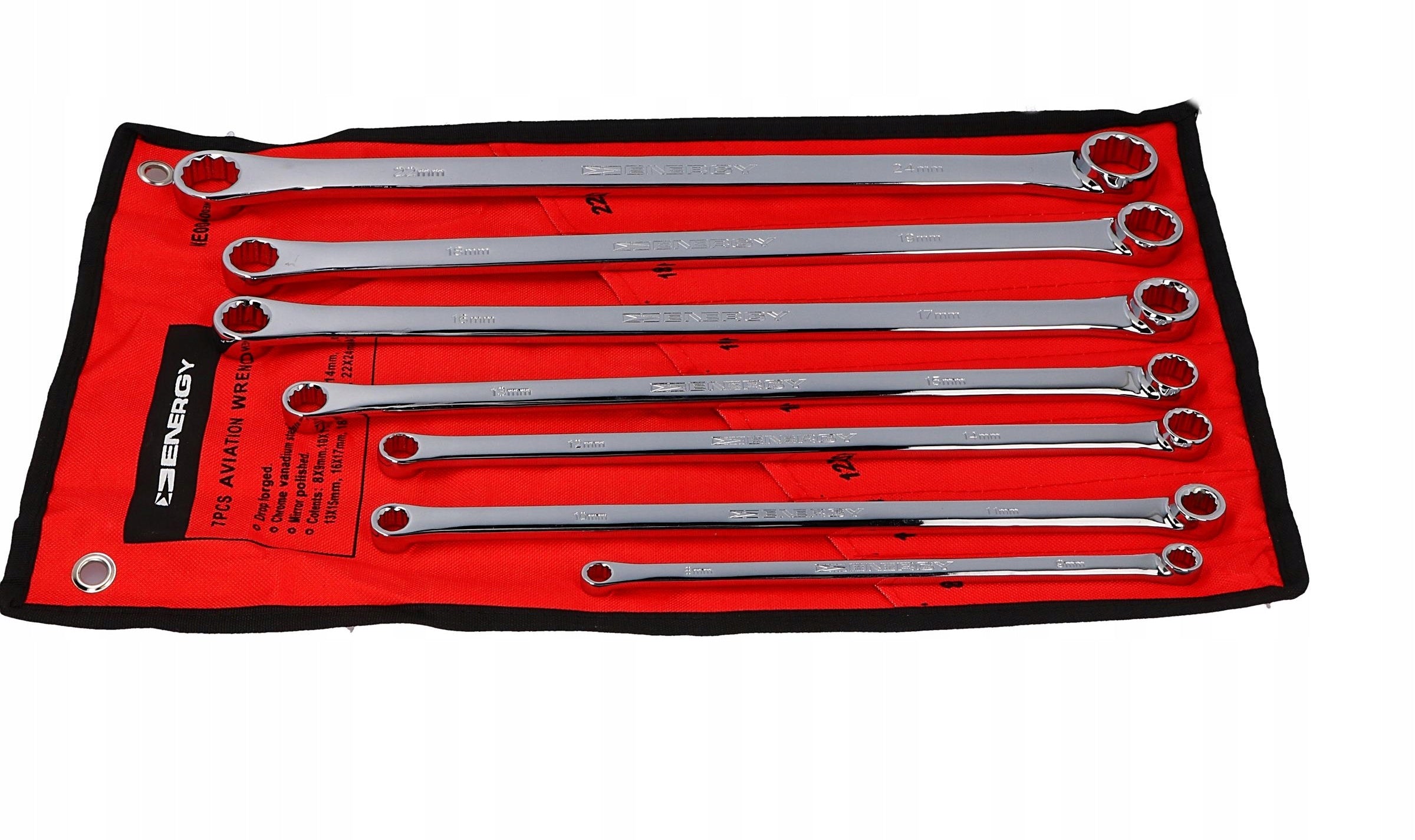 ENERGY LONG EYE WRENCHES FOR TENSIONERS 7 PCS Manufacturer code NE00426