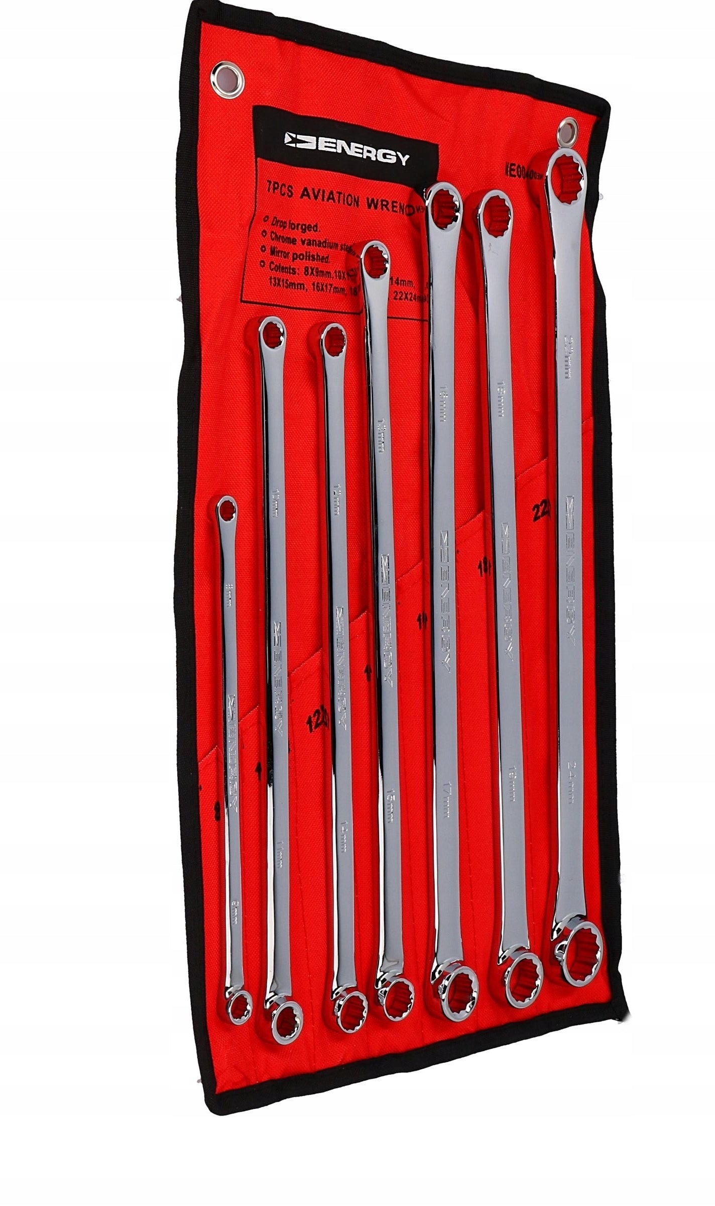 ENERGY LONG EYE WRENCHES FOR TENSIONERS 7 PCS