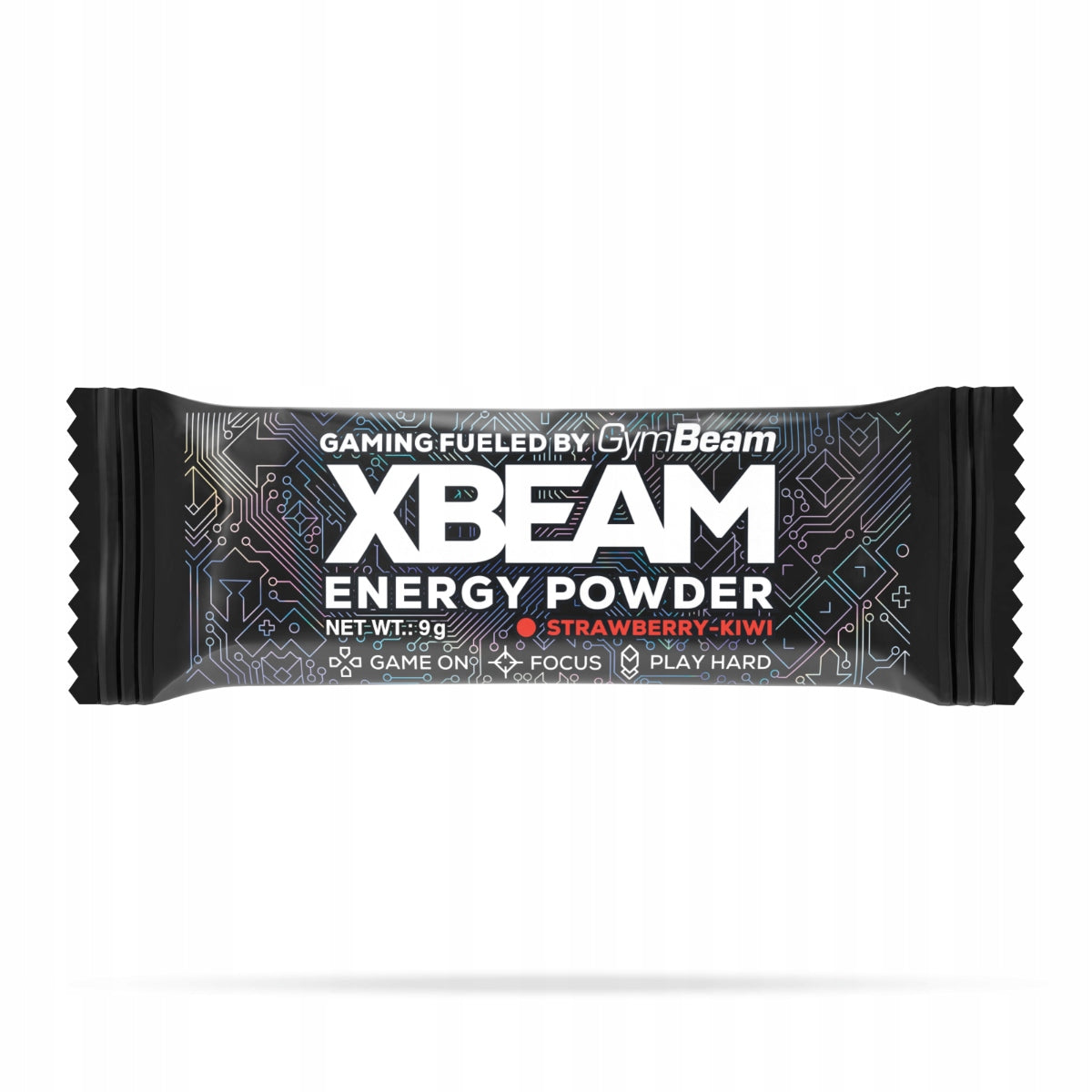 ENERGY POWDER SAMPLE XBEAM WITH CAFFEINE AND VITAMINS GymBeam strawberry kiwi 9g