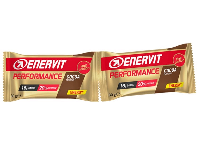 ENERVI Carbohydrate and Protein Bar Performance Bar 60g Cocoa 60g