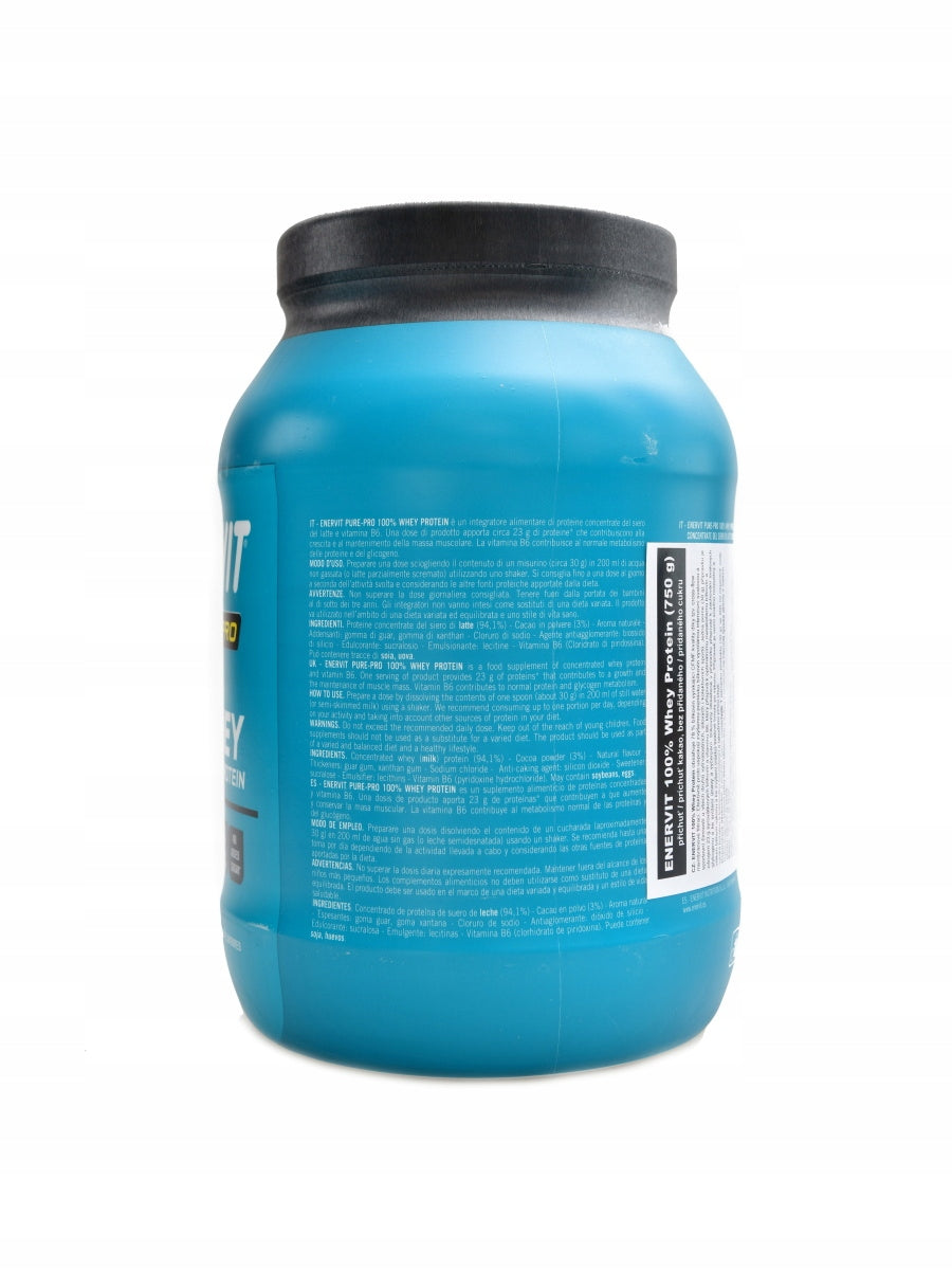 ENERVIT 100% Whey protein pure-pro 750 g vanilka Packaging status original