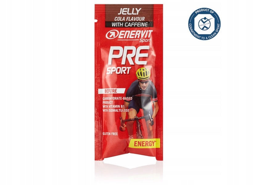 ENERVIT Jelly Pre Sport Jelly 45g cola expiry date 15/09/2026
