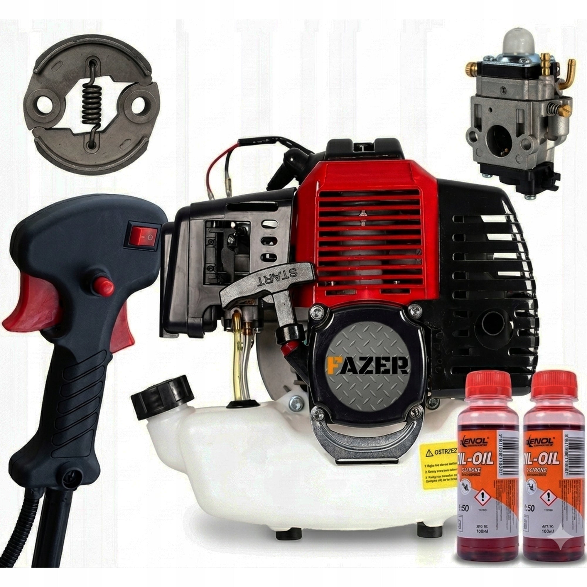 ENGINE FOR COMBUSTION SCYTHE 5,5HP TRIMMER COMBUSTION SCYTHE OIL FREEBIE