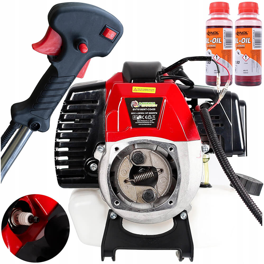 ENGINE FOR COMBUSTION SCYTHE 6,1HP TRIMMER COMBUSTION SCYTHE OIL FREEBIE