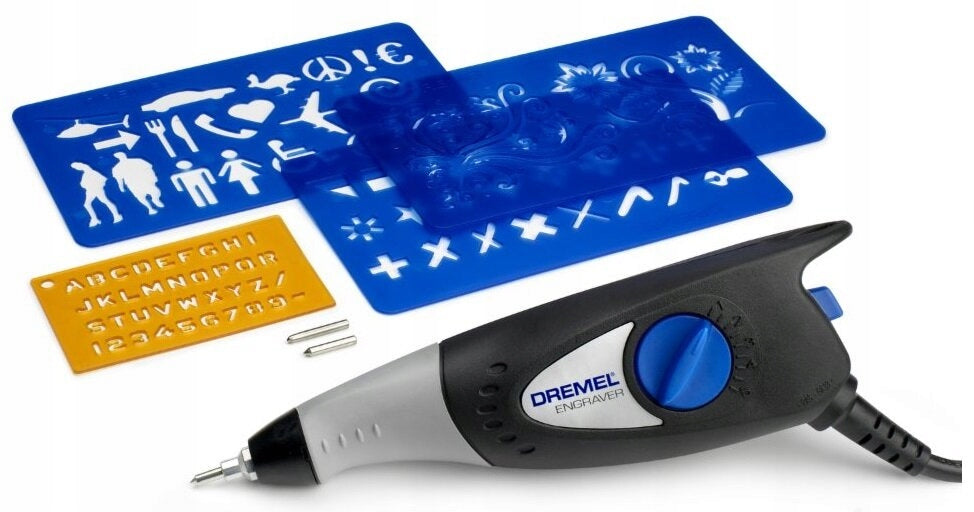 ENGRAVING TOOL ENGRAVER + TIPS F0130290JJ DREMEL Brand Dremel