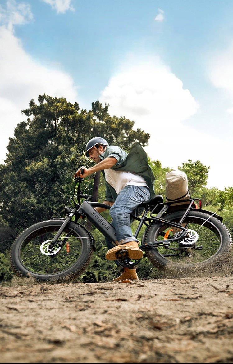 ENGWE E26 ST Fat Bike elektryczny 26" 48V 16Ah 140km 250W Shimano 7-biegów Rozmiar ramy L