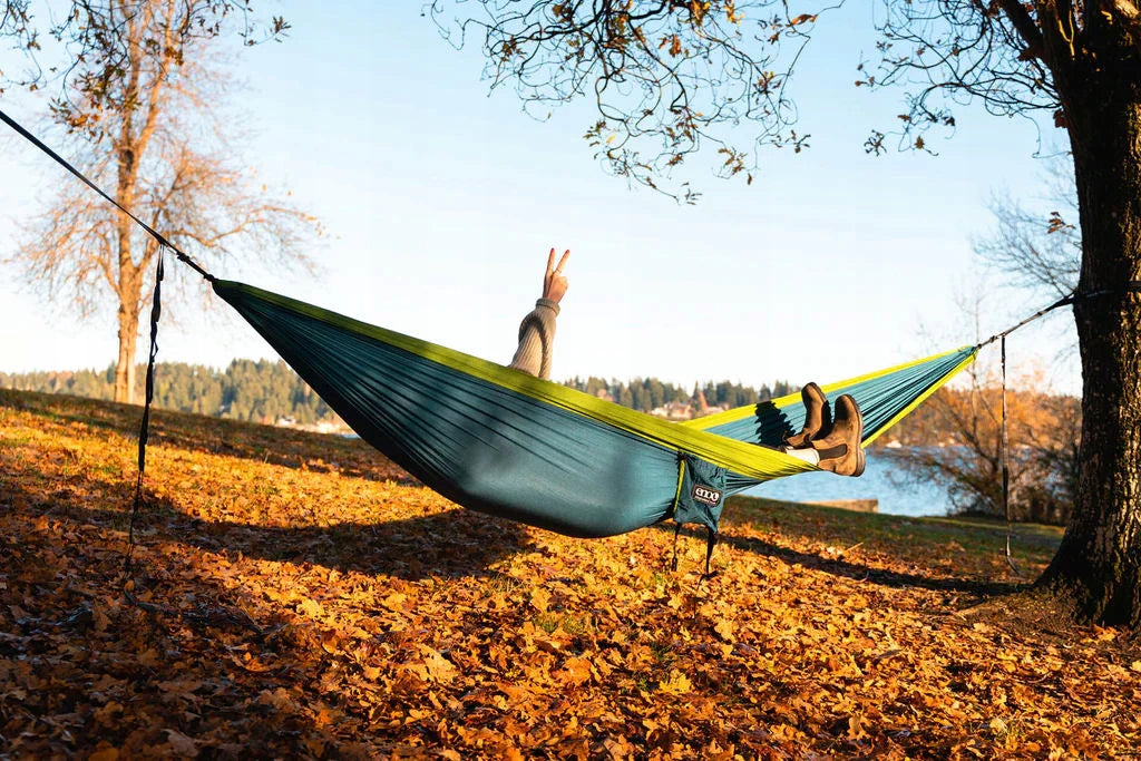 ENO SingleNest hiking hammock - Marine/ Cedar Model SN016