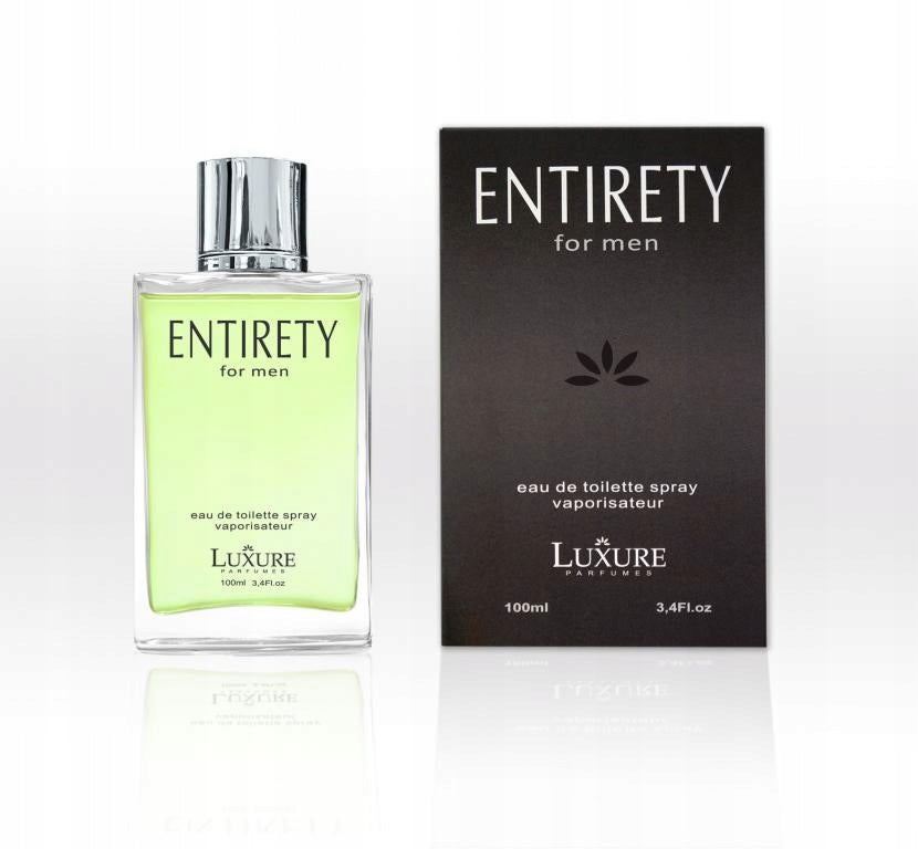 ENTIRET Men 100ml eau de toilette LUXURE Packaging status original