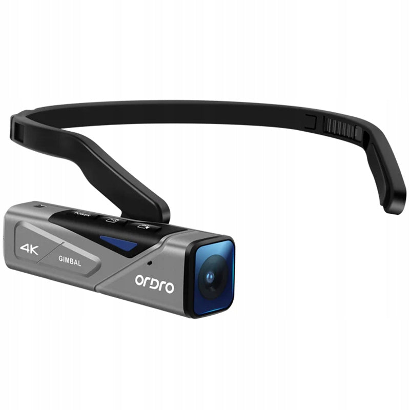 EP7 FPV Head Wearable 4K 60fps Camera Grey - Gray