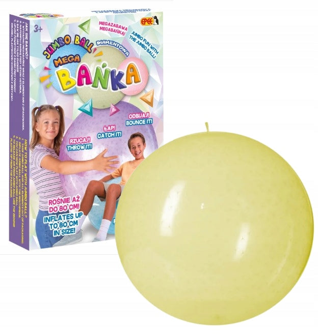 EPEE Mega Bubble 80 cm DIAMOND Bubble Yellow