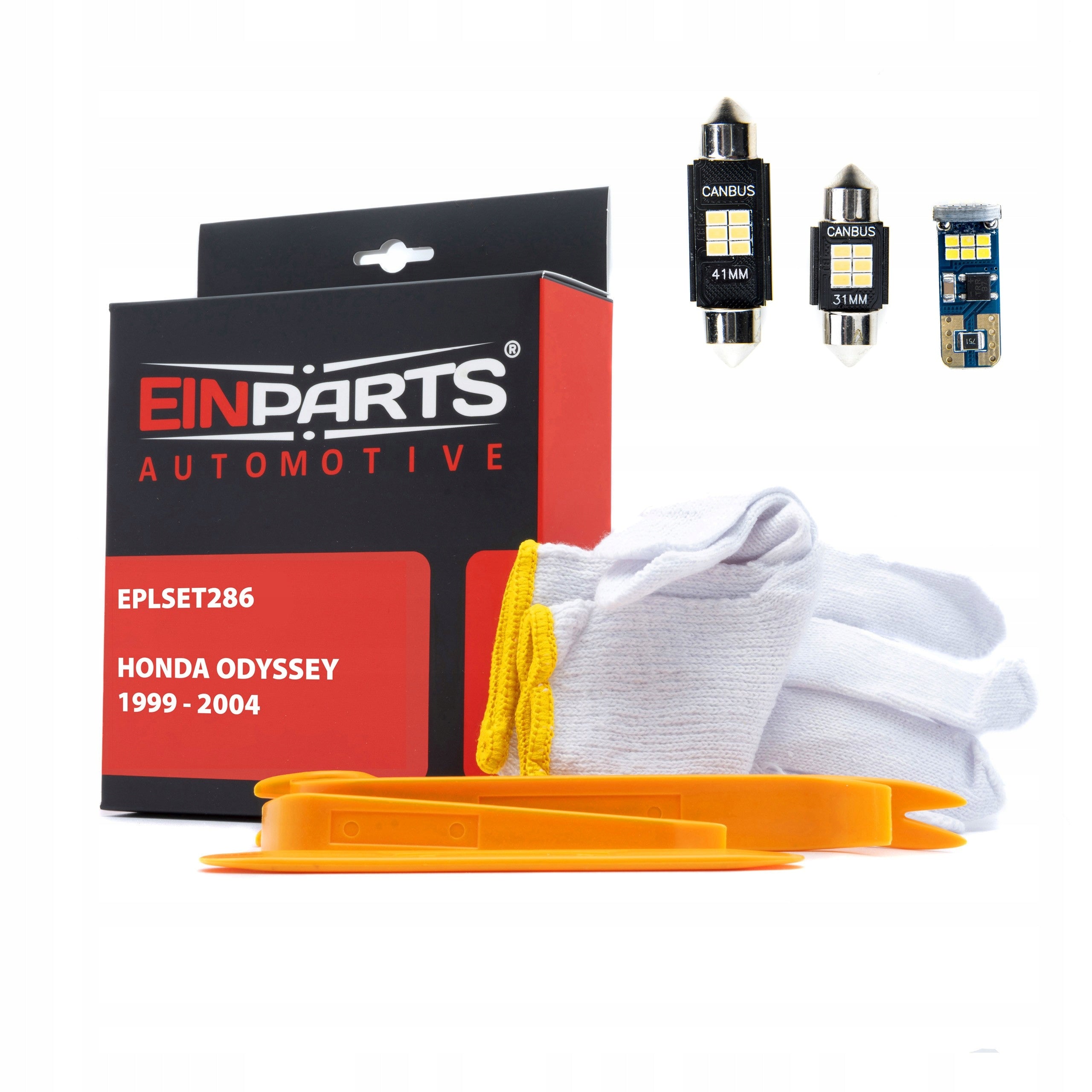 Innenbeleuchtungslampen-Set Honda Odyssey 1999-2004, LED 5500K, kaltweiß