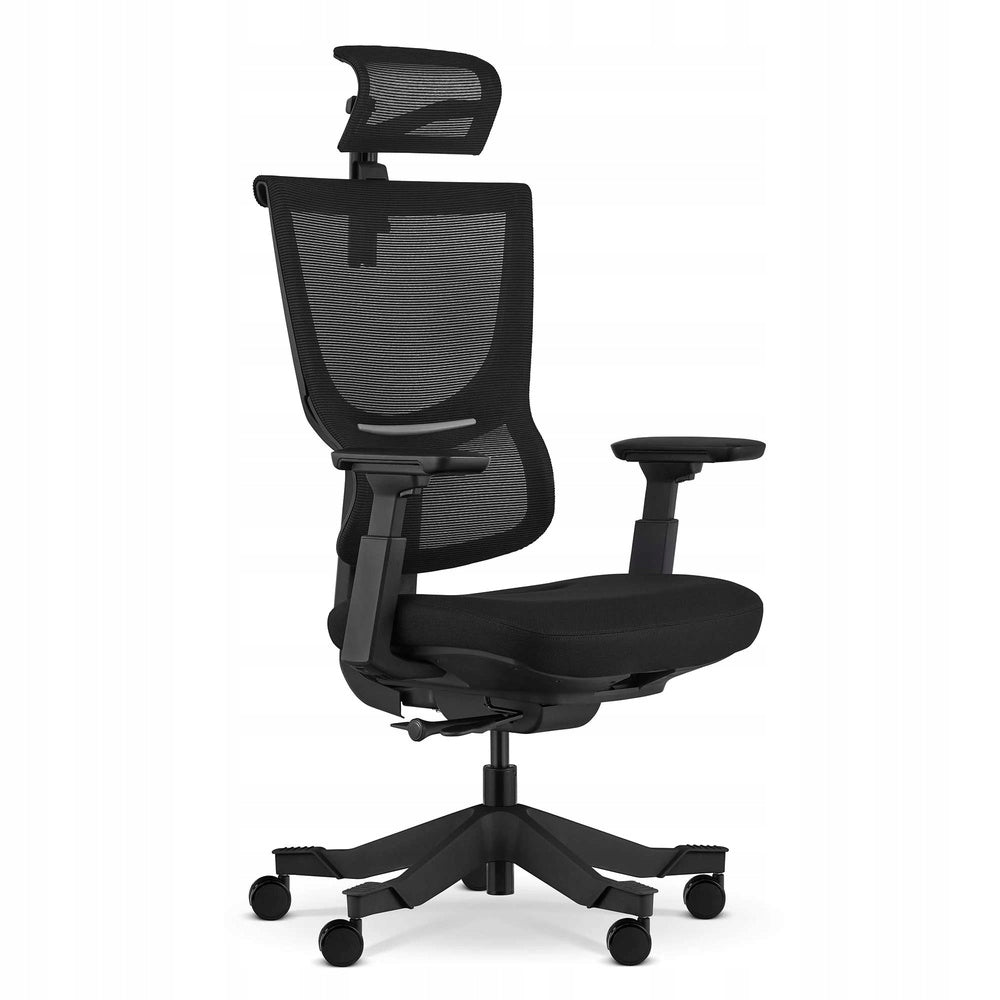 ERGONOMIC CHAIR VIGO BLACK FABRIC MESH OFFICE HIGH STANDARD BHP