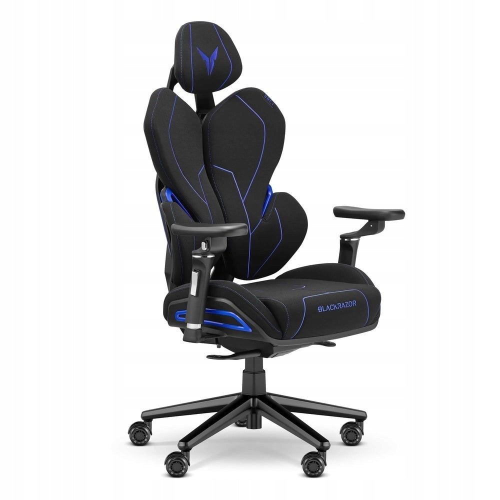 ERGONOMIC GAMING OFFICE CHAIR BLACKRAZOR ARMRESTS 5D Manufacturer code BRC 1-FBU