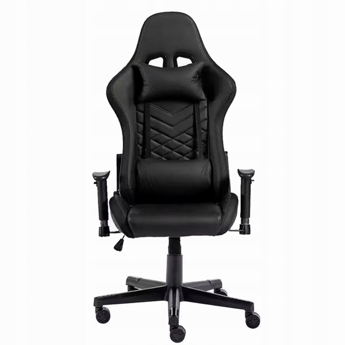 ERGONOMIC GAMING OFFICE CHAIR FOR HOME BLACK WITH ADJUSTMENT AND CUSHION Manufacturer code UT-C557