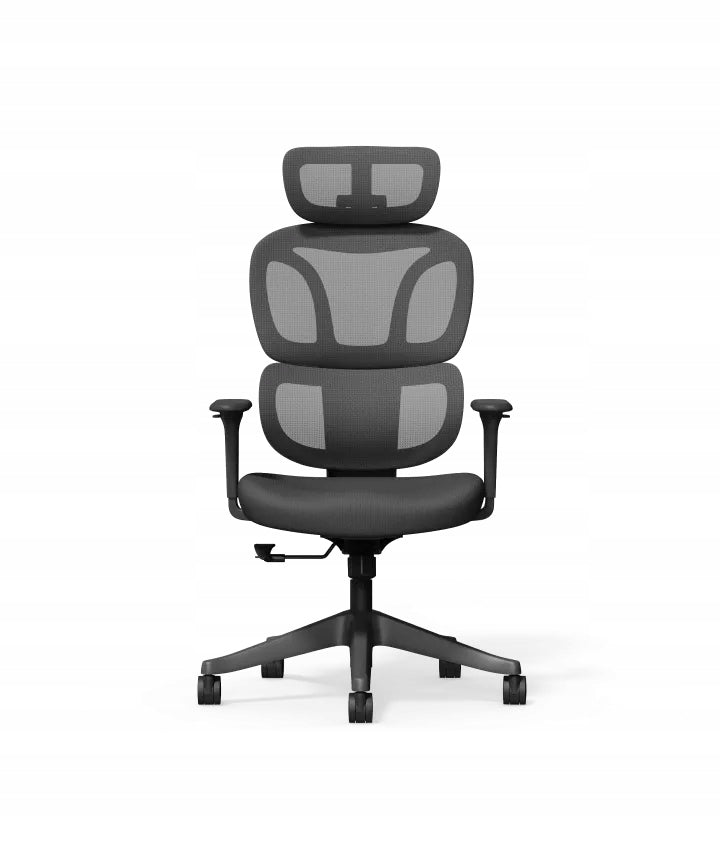 ERGONOMIC OFFICE CHAIR BS5 BLACK WITH CUSHION CLOUD 135° FLEXISPOT