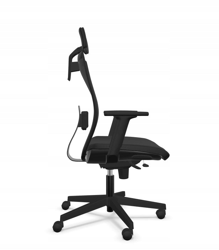 ERGONOMIC OFFICE CHAIR SWIVEL CHAIR INTRATA O13 HRUA FST BLACK NS Brand Nowy Styl