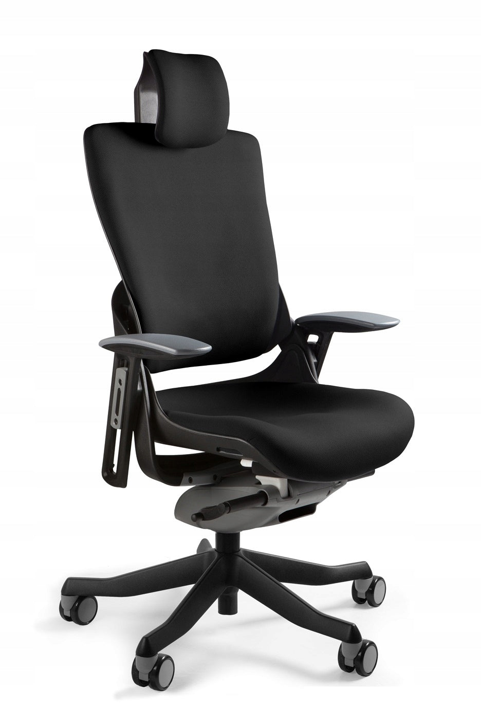 ERGONOMIC OFFICE CHAIR WAU 2 BLACK HEALTHY SPINE MEETS HEALTH AND SAFETY STANDARDS
