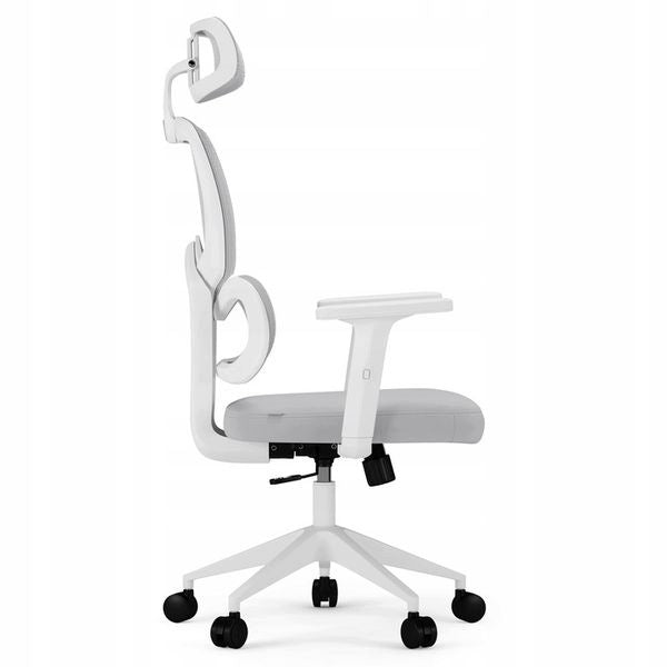 ERGONOMIC OFFICE SWIVEL CHAIR ADJUSTABLE SWIVEL CHAIR GREY Packaging status original