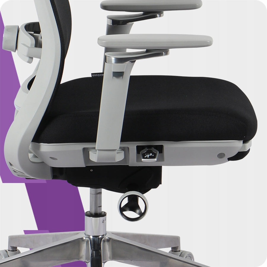 ERGONOMIC Office Chair with Footrest Rotary 110kg Spacetronik black Brand Spacetronik