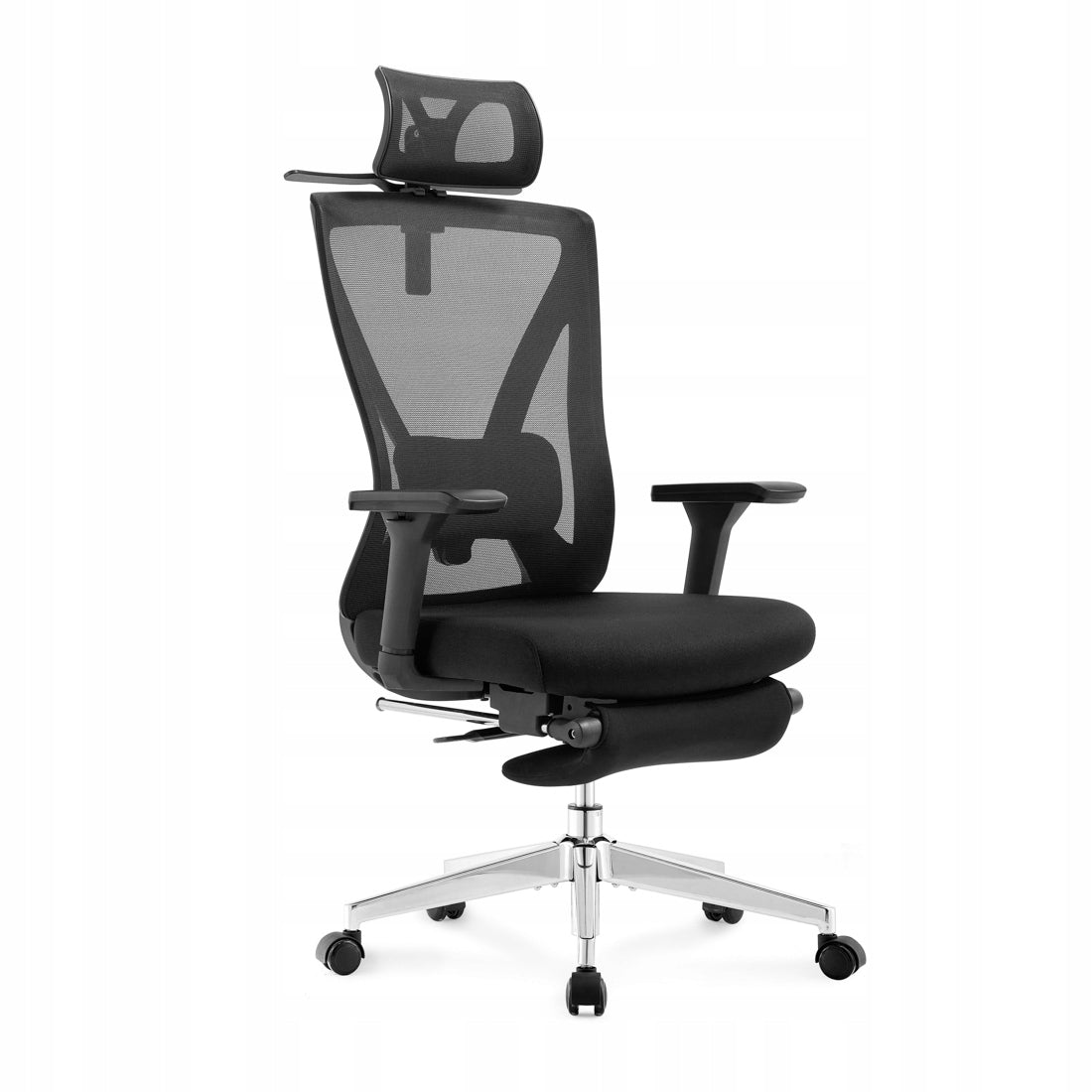 ERGONOMIC Office Chair with Swivel Footrest Spacetronik Adjustable