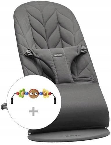 ERGONOMIC ROCKER BABYBJORN ANTHRACITE + TOY GOOGLY EYES