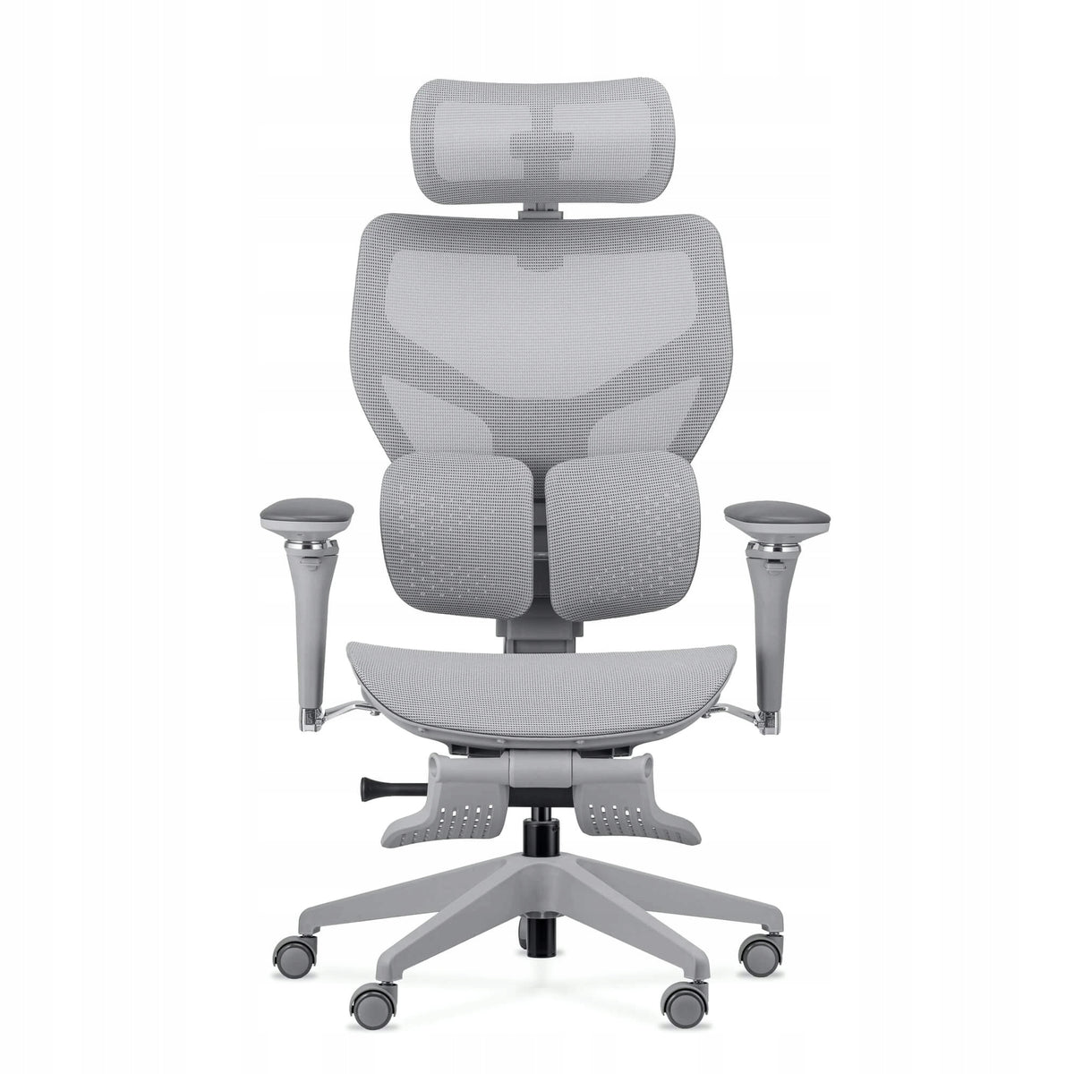 ERGONOMIC SWIVEL CHAIR ERGOSHAPE 2.0 GREY FOOTREST ARMRESTS 5D Manufacturer code ES 200G