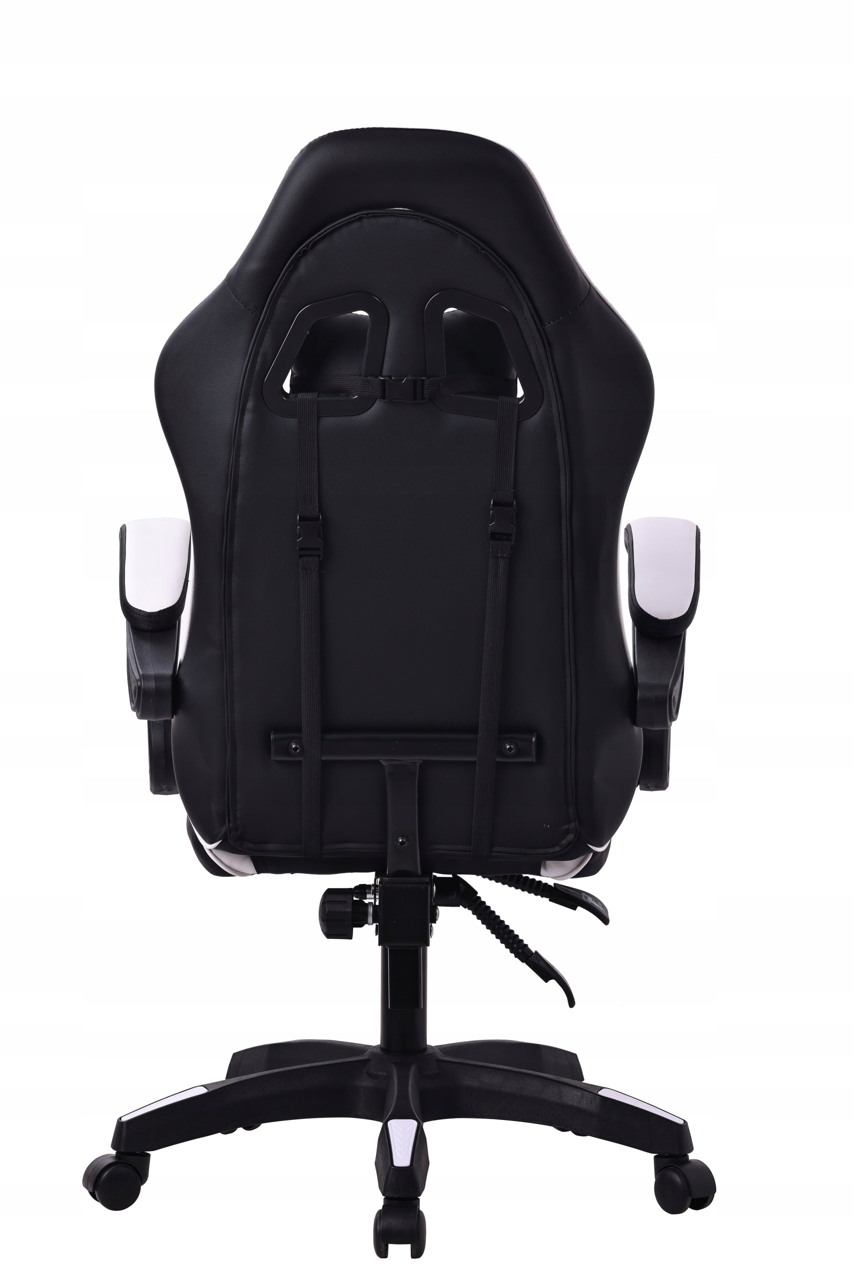 ERGONOMIC SWIVEL CHAIR GAMING CHAIR DRAGO WHITE Furniture height 129 cm