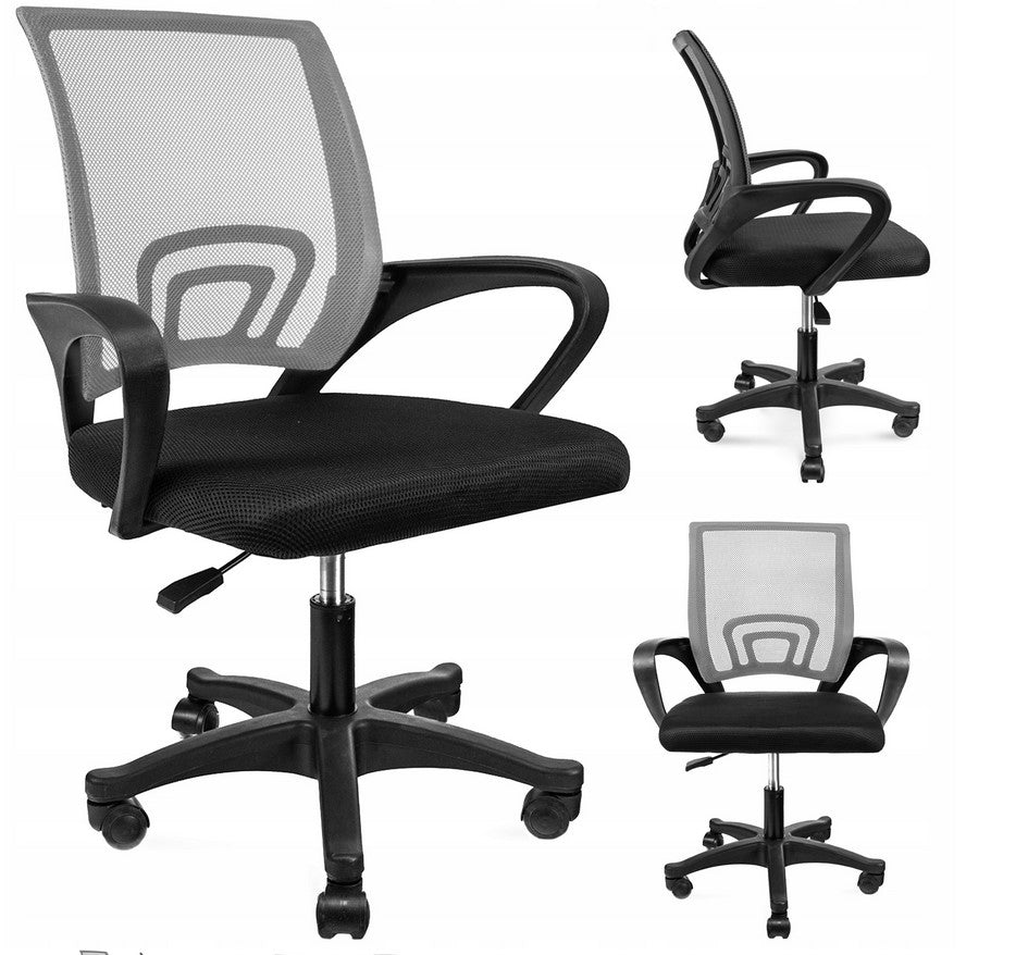 ERGONOMIC SWIVEL CHAIR OFFICE CHAIR ALEX GREY