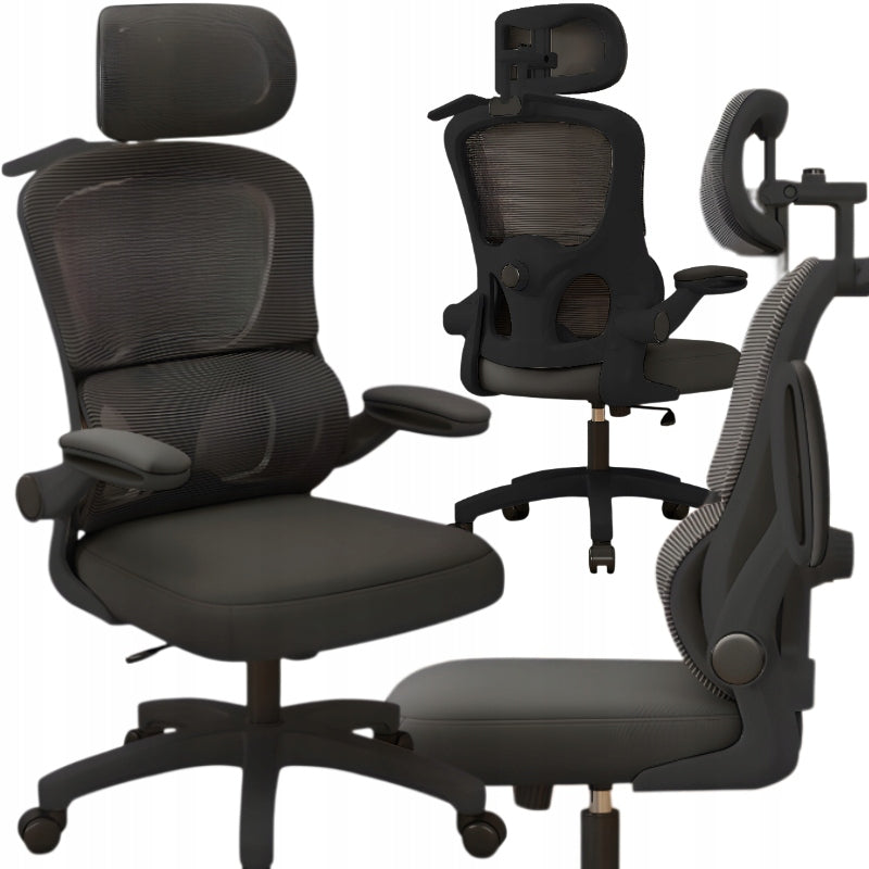 ERGONOMIC swivel chair ADJUSTABLE office chair LUMBAR support!!!