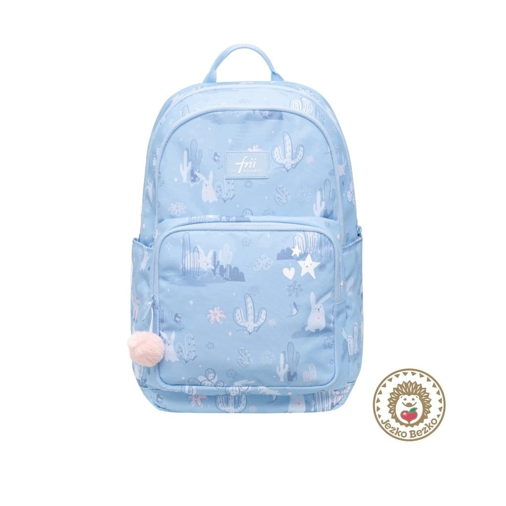 ERGONOMICKÁ ŠKOLSKÁ TAŠKA FRII OF NORWAY ACTIVE 22L - LIGHT BLUE BUNNY